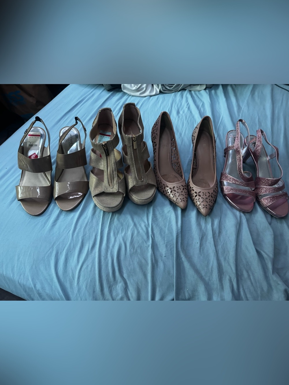 Michael kors bundle of 3 pairs plus an extra bonus pair  size 11